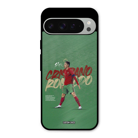 Green Yellow Neymar Google Pixel 9 Pro XL Mobile Back Cover - Sports PrintShield Case