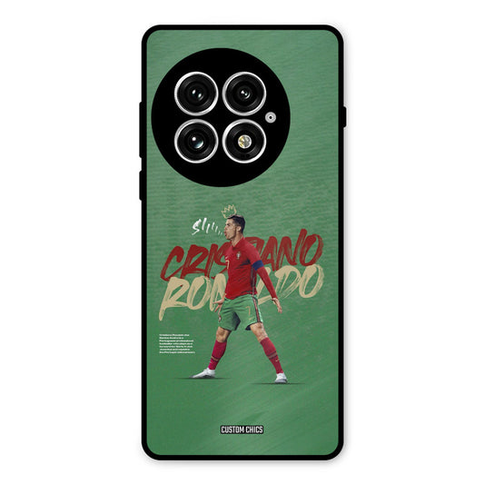 Green CR7 Star Oneplus 13 Mobile Back Cover - Sports PrintShield Case