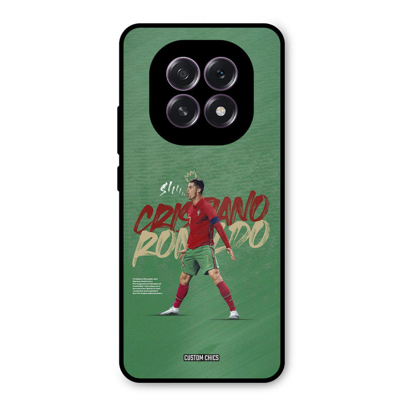 Green CR7 Star Oppo F29 Mobile Back Cover - Sports PrintShield Case