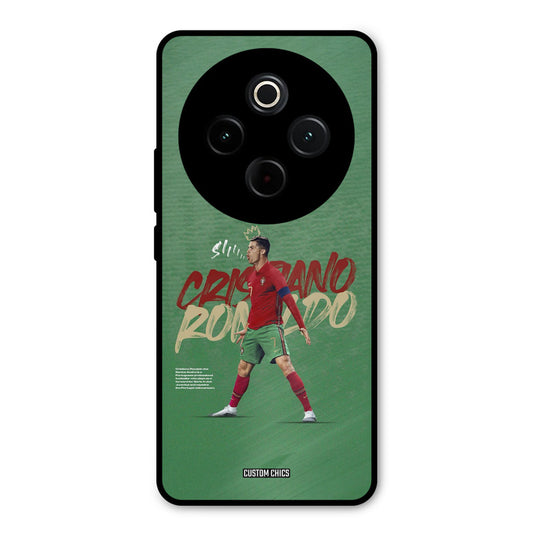 Green CR7 Star iQoo Z10 Mobile Back Cover - Sports PrintShield Case