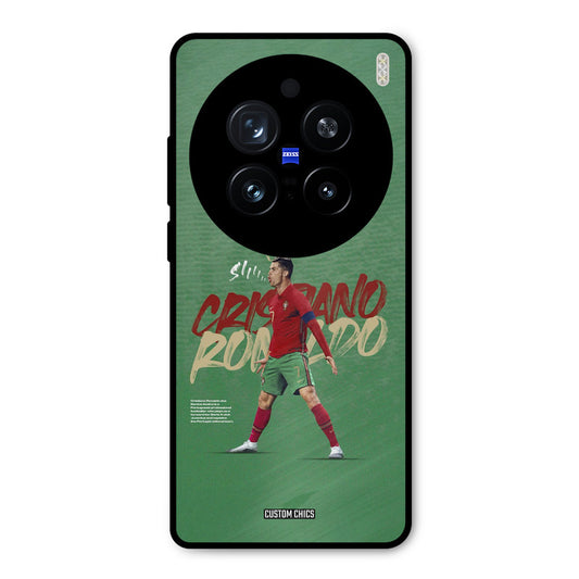 Green CR7 Star Vivo X200 Pro Mobile Back Cover - Sports PrintShield Case