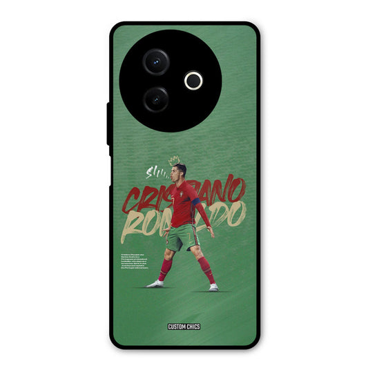 Green CR7 Star Vivo Y39 Mobile Back Cover - Sports PrintShield Case