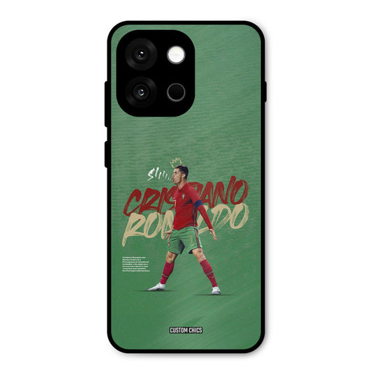 Green CR7 Star Oneplus 13s Mobile Back Cover - Sports PrintShield Case
