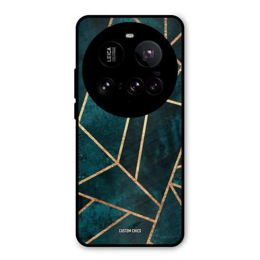 Green Gold Angle Xiaomi Mi 15 Ultra Mobile Back Cover - Aesthetic PrintShield Case