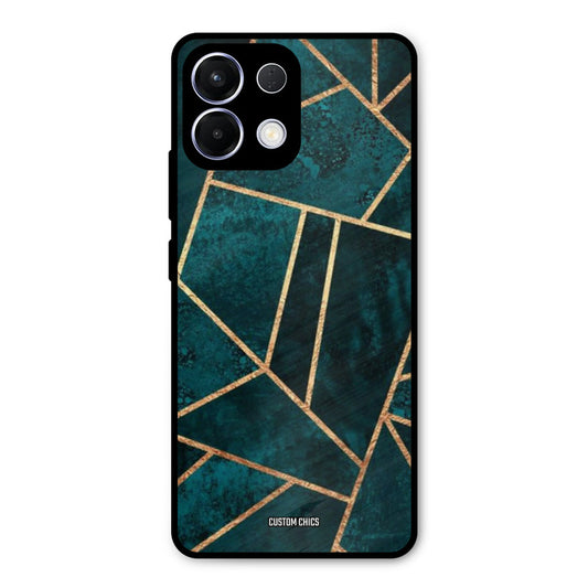 Green Gold Angle Oppo K13 5G Mobile Back Cover - Aesthetic PrintShield Case