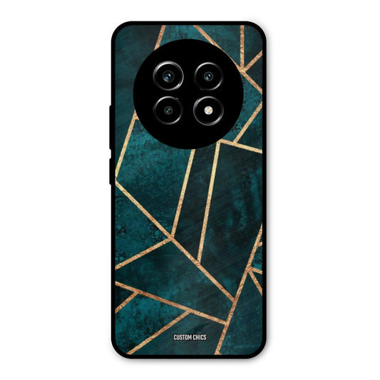 Green Gold Angle Realme 14 Pro lite Mobile Back Cover - Aesthetic PrintShield Case