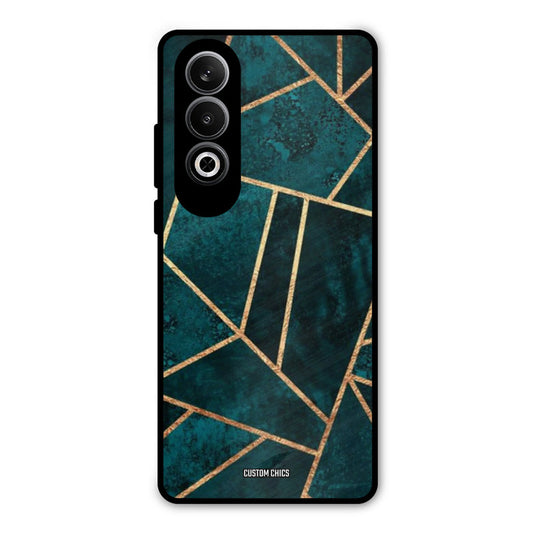 Green Gold Angle OnePlus Nord CE4 Mobile Back Cover - Aesthetic PrintShield Case