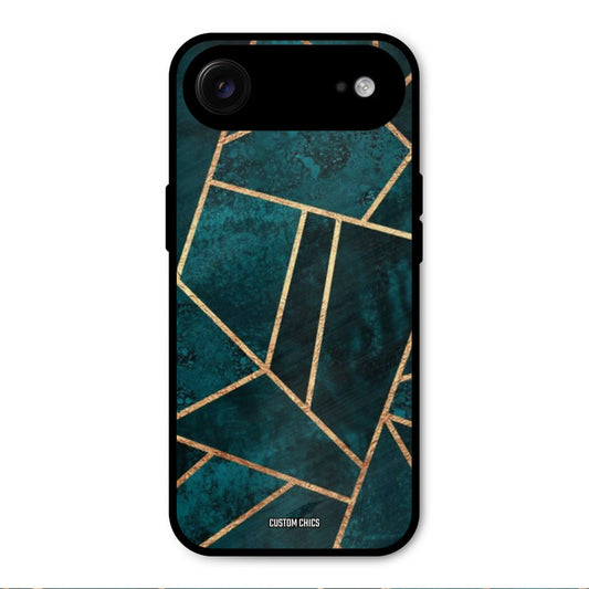 Green Gold Angle iPhone Air Mobile Back Cover - Aesthetic PrintShield Case