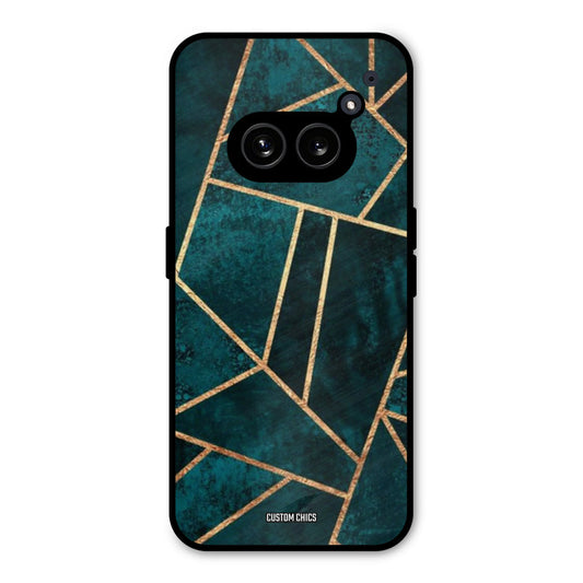 Green Gold Angle Nothing Phone 2a Mobile Back Cover - Aesthetic PrintShield Case