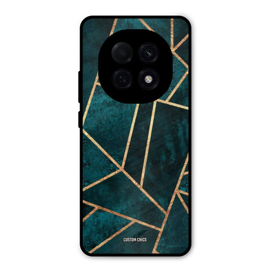 Green Gold Angle Oppo F29 Pro Mobile Back Cover - Aesthetic PrintShield Case
