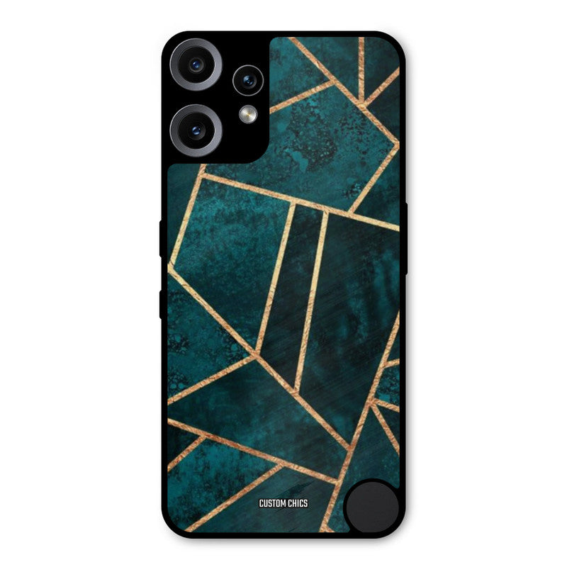 Green Gold Angle Nothing CMF Phone 2 Pro Mobile Back Cover - Aesthetic PrintShield Case