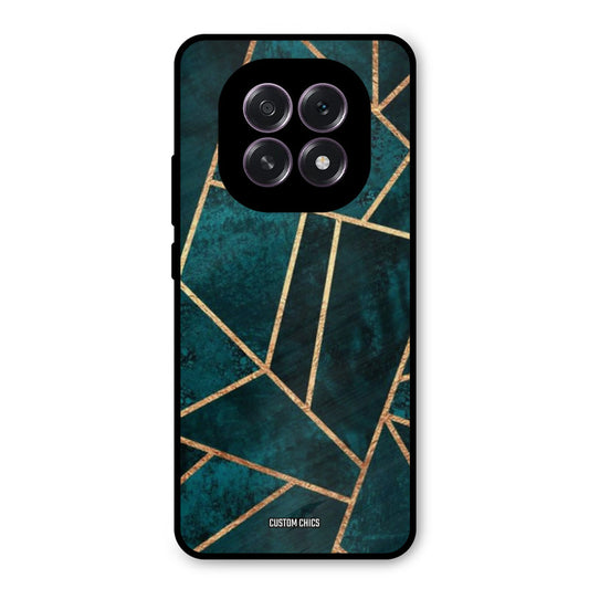 Green Gold Angle Oppo F29 Mobile Back Cover - Aesthetic PrintShield Case