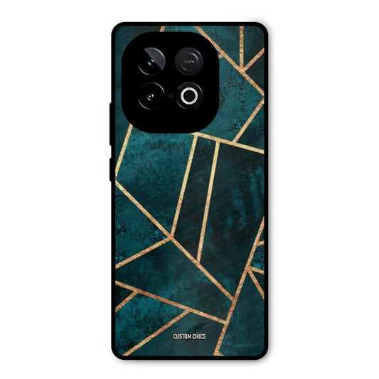 Green Gold Angle iQOO Neo 10 Mobile Back Cover - Aesthetic PrintShield Case