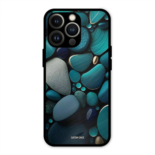 Green Stones iPhone 13 Pro Mobile Back Cover - Aesthetic PrintShield Case