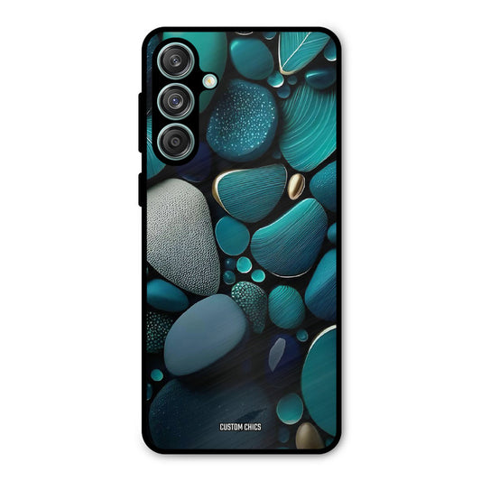 Green Stones Samsung Galaxy M55 5G Mobile Back Cover - Aesthetic PrintShield Case