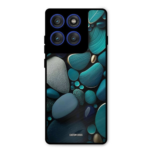 Green Stones Motorola Edge 60 Pro Mobile Back Cover - Aesthetic PrintShield Case