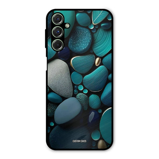 Green Stones Samsung Galaxy M34 Mobile Back Cover - Aesthetic PrintShield Case