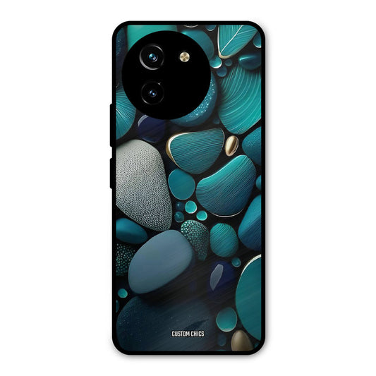 Green Stones Vivo Y200i Mobile Back Cover - Aesthetic PrintShield Case