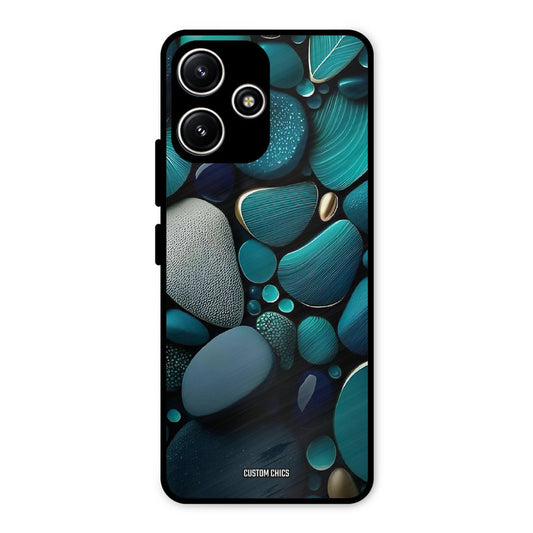 Green Stones Redmi 12 5G Mobile Back Cover - Aesthetic PrintShield Case