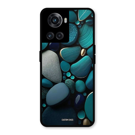 Green Stones OnePlus 10R Mobile Back Cover - Aesthetic PrintShield Case