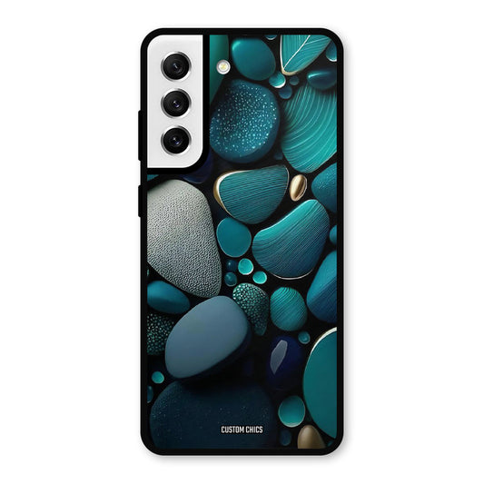 Green Stones Samsung Galaxy S21 FE 5G Mobile Back Cover - Aesthetic PrintShield Case