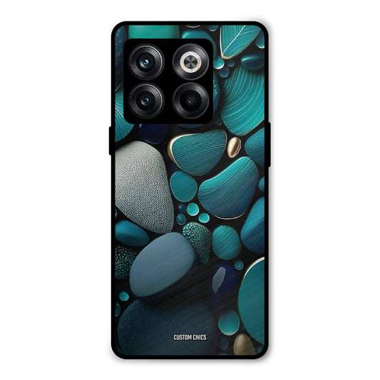 Green Stones Oneplus 10T Mobile Back Cover - Aesthetic PrintShield Case