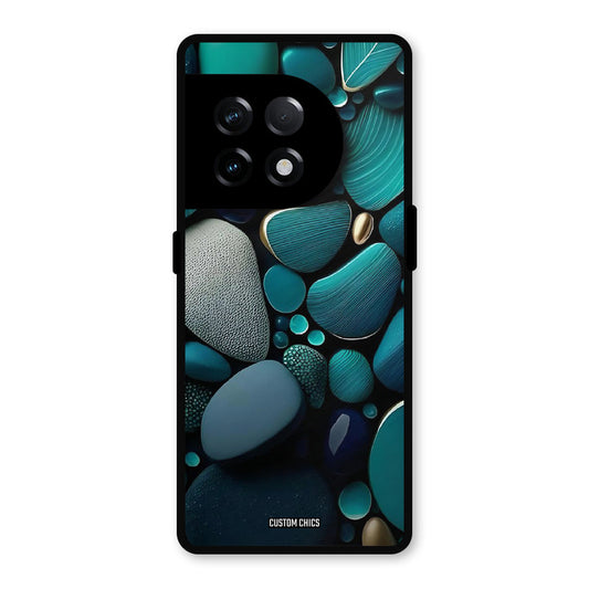 Green Stones OnePlus 11R Mobile Back Cover - Aesthetic PrintShield Case