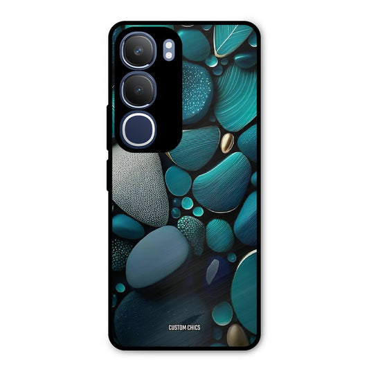 Green Stones Vivo Y29 Mobile Back Cover - Aesthetic PrintShield Case