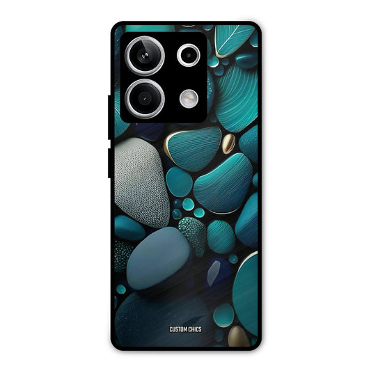Green Stones Redmi Note 13 5G Mobile Back Cover - Aesthetic PrintShield Case