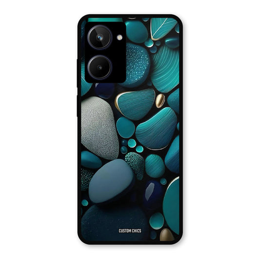 Green Stones Realme 10 Mobile Back Cover - Aesthetic PrintShield Case