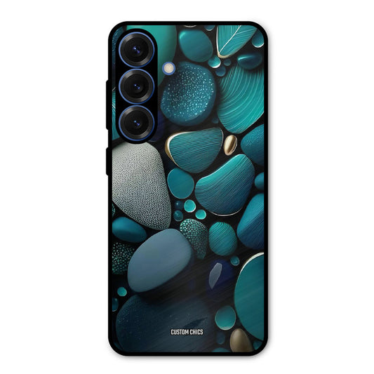 Green Stones Samsung Galaxy S25 Mobile Back Cover - Aesthetic PrintShield Case
