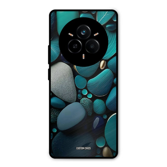 Green Stones Realme 14 Pro Plus Mobile Back Cover - Aesthetic PrintShield Case