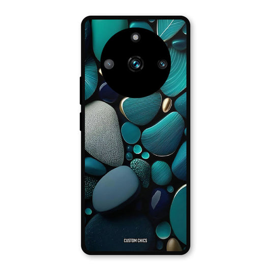 Green Stones Realme 11 Pro Mobile Back Cover - Aesthetic PrintShield Case