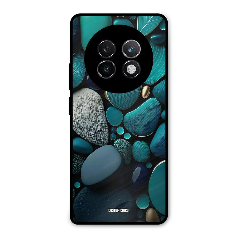 Green Stones Realme 13 Plus Mobile Back Cover - Aesthetic PrintShield Case