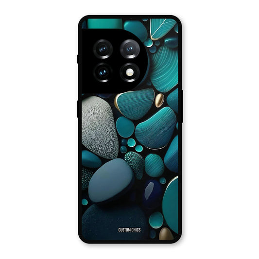 Green Stones OnePlus 11 Mobile Back Cover - Aesthetic PrintShield Case