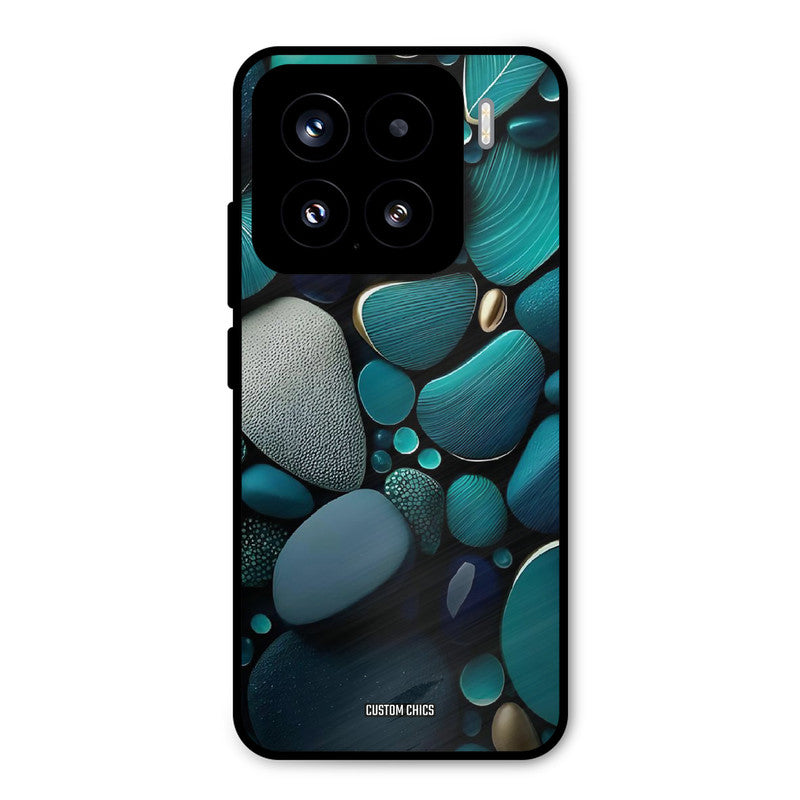 Green Stones Xiaomi 15 5G Mobile Back Cover - Aesthetic PrintShield Case