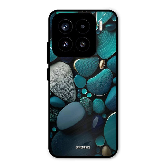 Green Stones Xiaomi 15 5G Mobile Back Cover - Aesthetic PrintShield Case