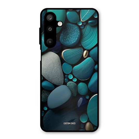 Green Stones Samsung Galaxy M16 Mobile Back Cover - Aesthetic PrintShield Case