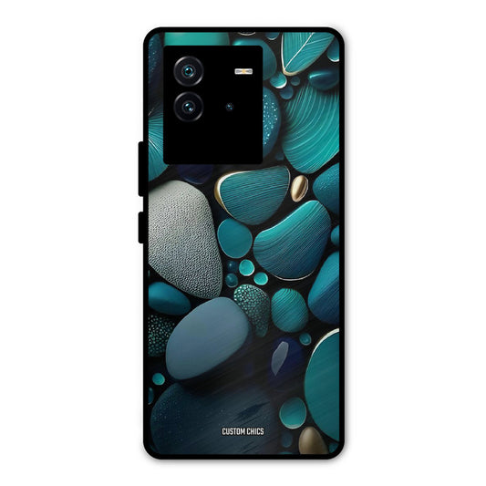 Green Stones iQOO Neo 6 5G Mobile Back Cover - Aesthetic PrintShield Case
