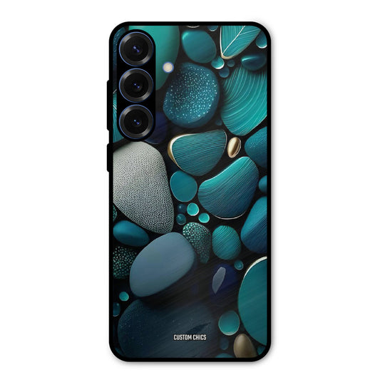 Green Stones Samsung Galaxy S25 Plus Mobile Back Cover - Aesthetic PrintShield Case