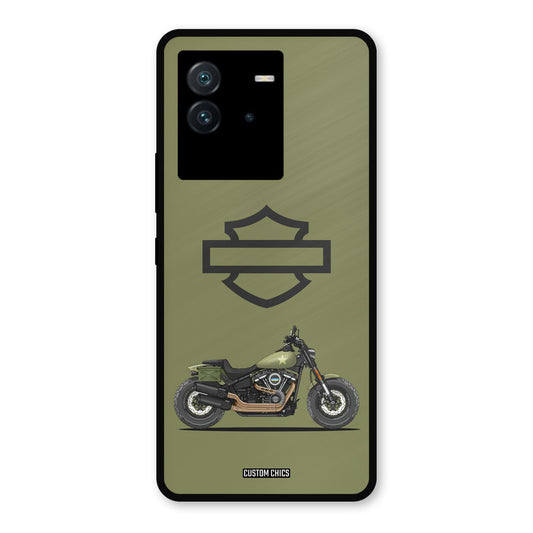 Green Superbike iQoo Neo 6 Mobile Back Cover - Car&Bike PrintShield Case