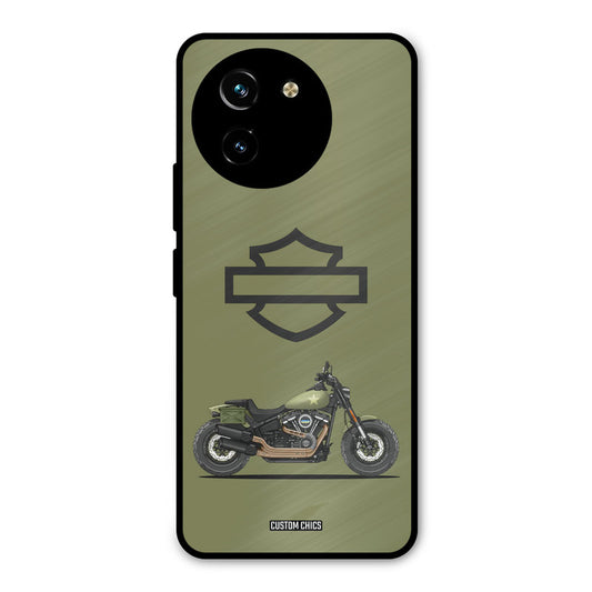 Green Superbike Vivo Y200i Mobile Back Cover - Car&Bike PrintShield Case