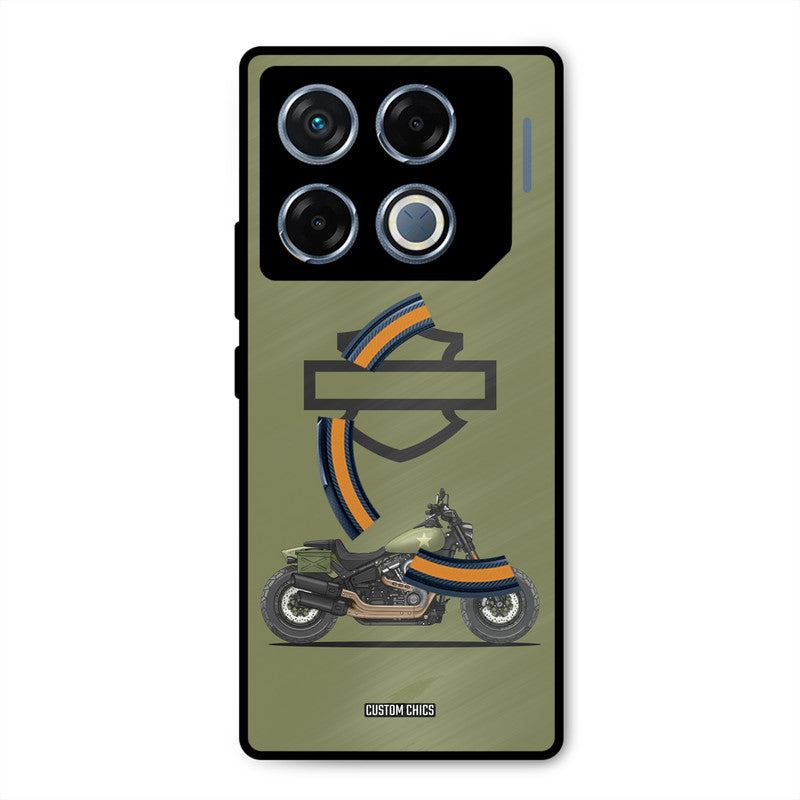 Green Superbike Infinix GT 20 Pro Mobile Back Cover - Car&Bike PrintShield Case