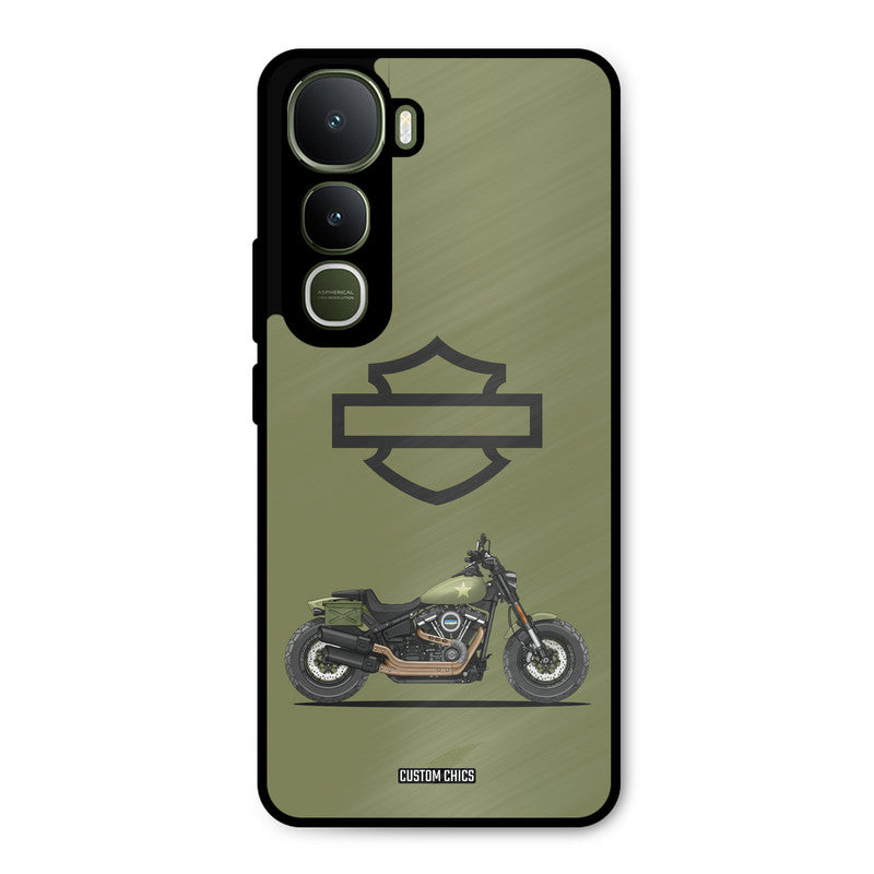 Green Superbike Vivo Y400 Mobile Back Cover - Car&Bike PrintShield Case