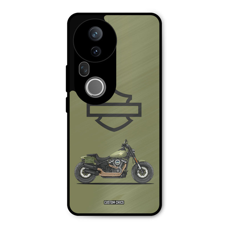 Green Superbike Vivo T4 Ultra Mobile Back Cover - Car&Bike PrintShield Case