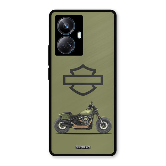 Green Superbike Realme 10 Pro Plus Mobile Back Cover - Car&Bike PrintShield Case