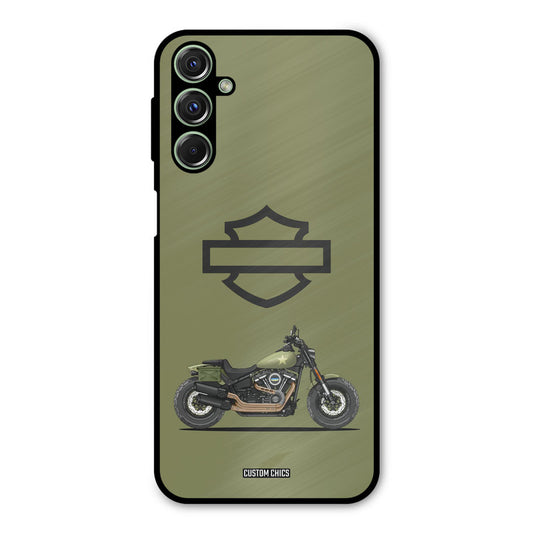Green Superbike Samsung Galaxy M34 Mobile Back Cover - Car&Bike PrintShield Case