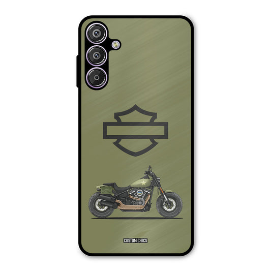 Green Superbike Samsung Galaxy F15 Mobile Back Cover - Car&Bike PrintShield Case