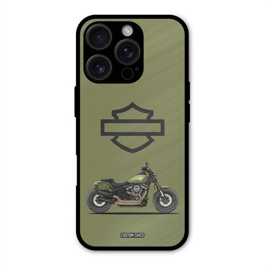 Green Superbike iPhone 16 Pro Mobile Back Cover - Car&Bike PrintShield Case