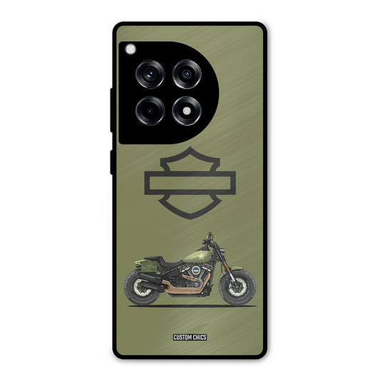 Green Superbike OnePlus 12R Mobile Back Cover - Car&Bike PrintShield Case